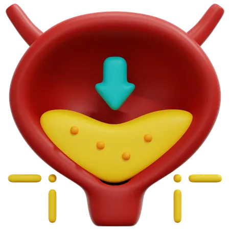 Cystitis  3D Icon