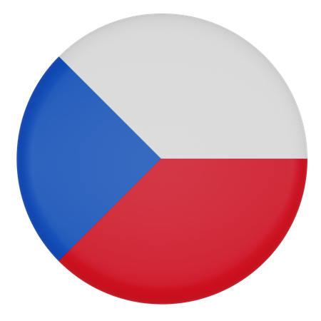 Czech  3D Icon