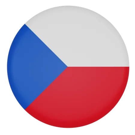 Czech  3D Icon