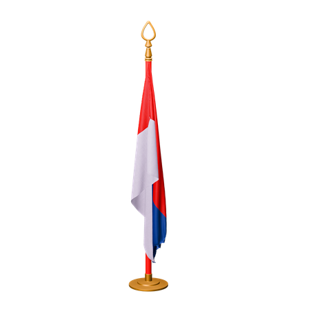 Czech Flag  3D Icon