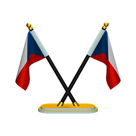 Czech Flag  3D Icon