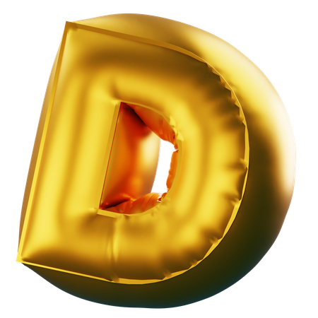 D  3D Icon