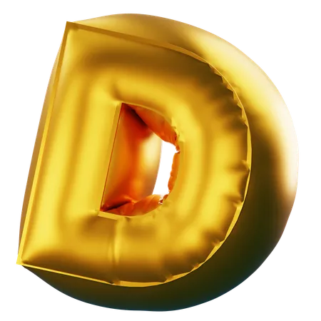 D  3D Icon