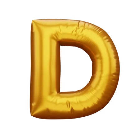 D  3D Icon