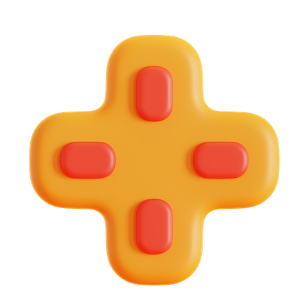 Dパッドコントローラー  3D Icon