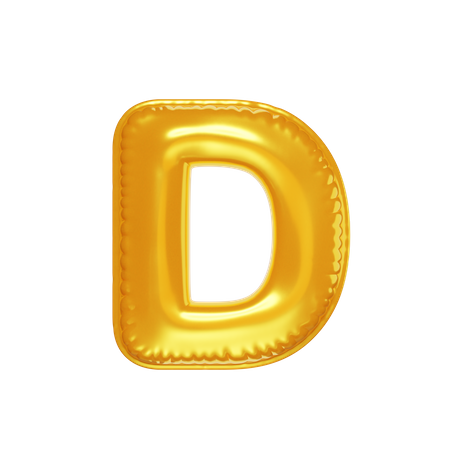 D  3D Icon