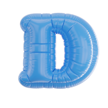 D Inflated  3D Icon