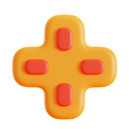 D-Pad-Controller  3D Icon
