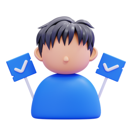 Accepter  3D Icon