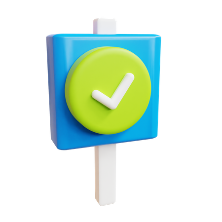 Accepter  3D Icon