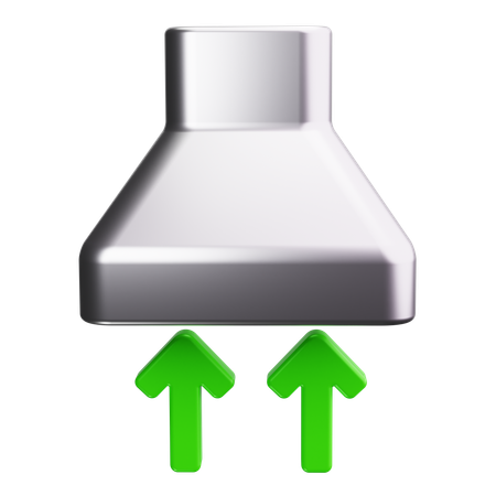 Dachbelüftung  3D Icon