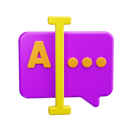 Dactylographie  3D Icon