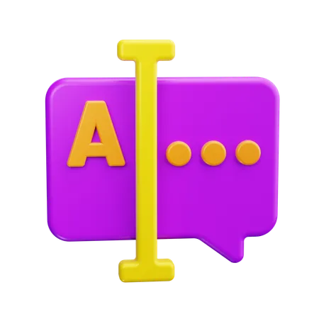 Dactylographie  3D Icon