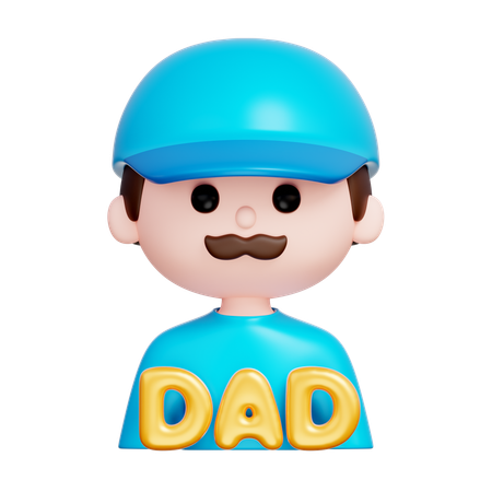 Dad  3D Icon