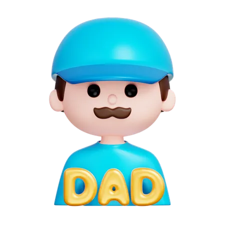 Dad  3D Icon