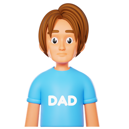 Dad  3D Icon