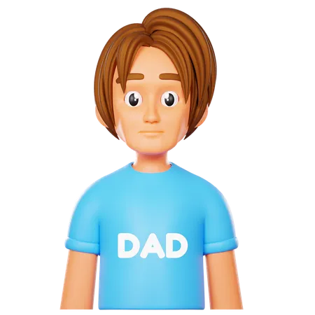 Dad  3D Icon