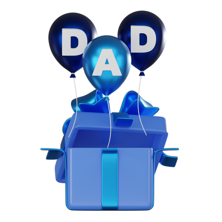 Dad Surprise  3D Icon