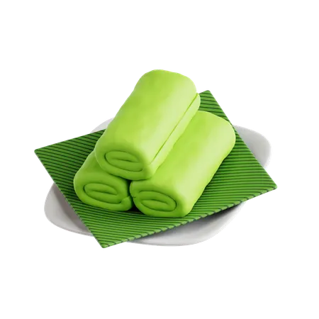 Dadar Gulung  3D Icon