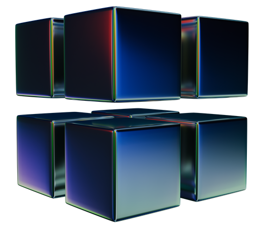 Dice cubo  3D Icon