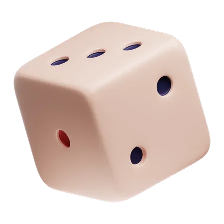 Dado de juego  3D Icon