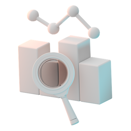 Análise de dados  3D Icon