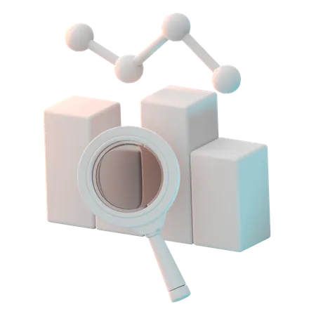 Análise de dados  3D Icon