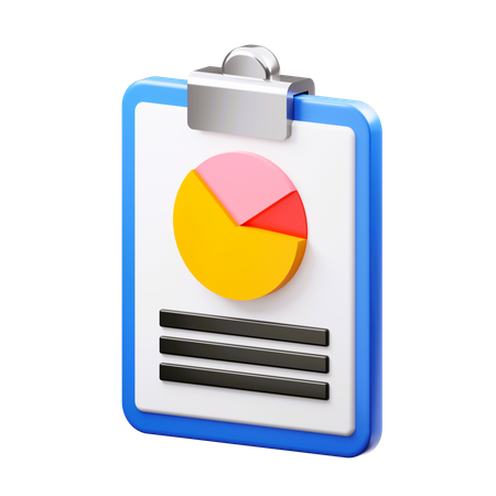 Dados de análise de negócios  3D Icon