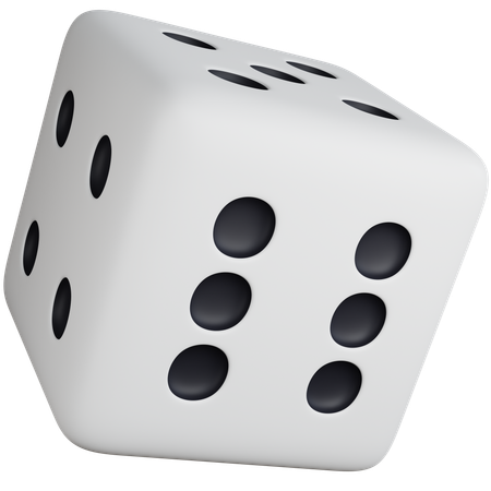 Dados flotantes  3D Icon
