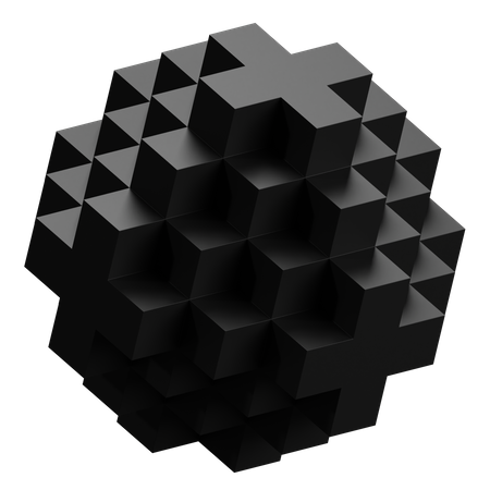 Dados forma abstracta  3D Icon