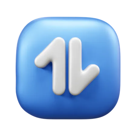 Dados móveis  3D Icon