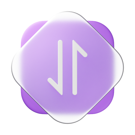 Dados móveis  3D Icon