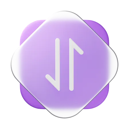 Dados móveis  3D Icon