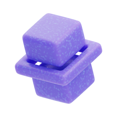 Dados texturizados  3D Icon