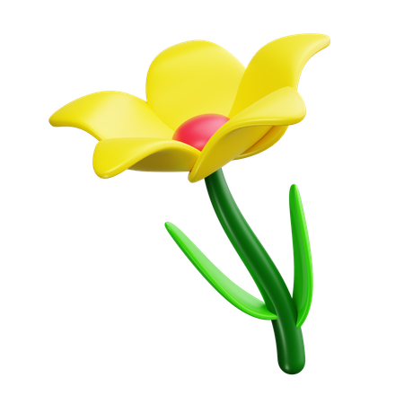 Daffodil  3D Icon