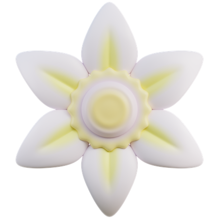 Daffodil  3D Icon