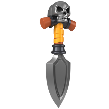 Cuchillo daga  3D Icon