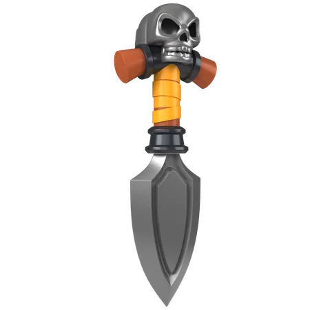 Cuchillo daga  3D Icon