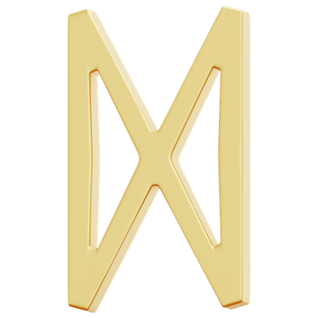 Dagaz  3D Icon