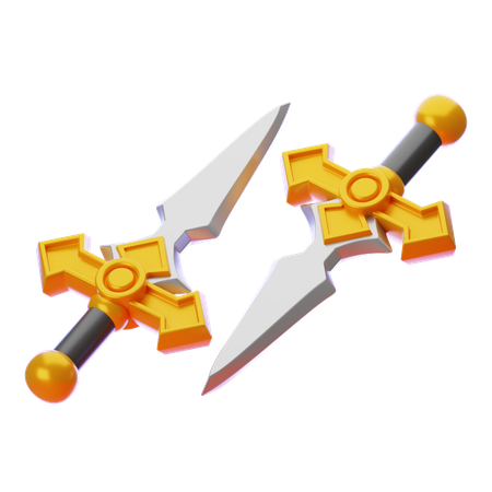 Dagger  3D Icon