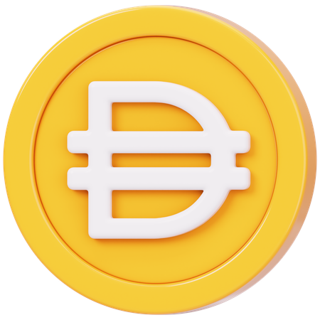 Dai (DAI)  3D Icon