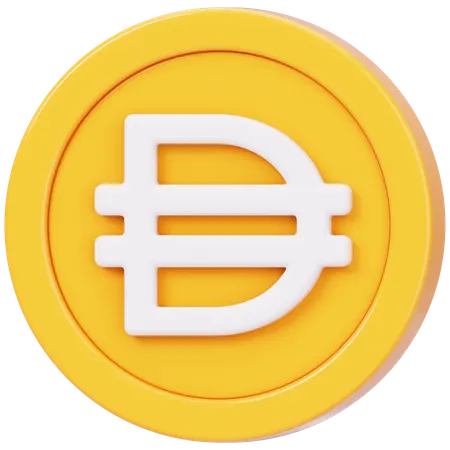 Dai (DAI)  3D Icon