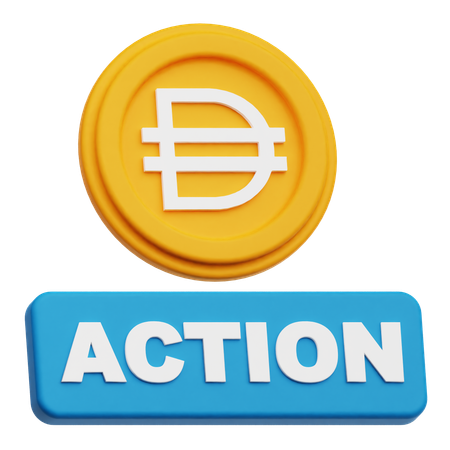 Dai Action  3D Icon