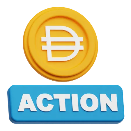 Dai Action  3D Icon