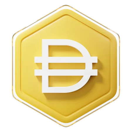 Dai (DAI) Badge  3D Icon