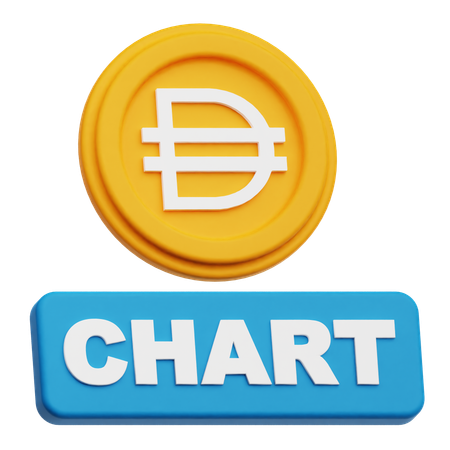 Dai Chart  3D Icon