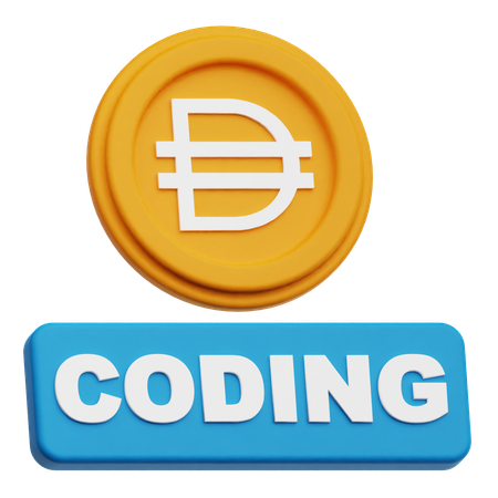Dai Coding  3D Icon