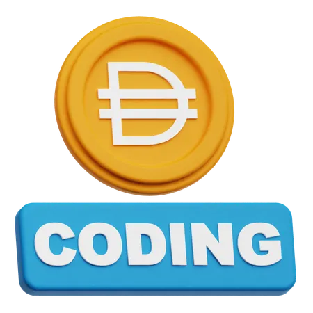 Dai Coding  3D Icon