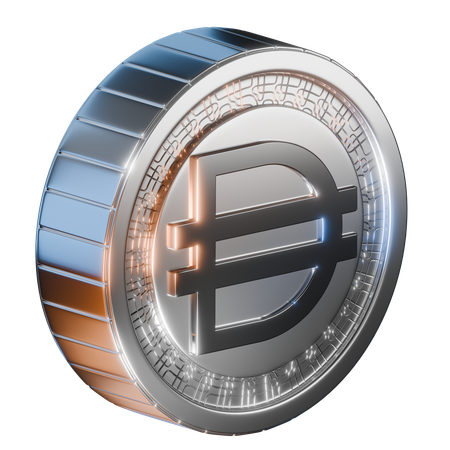 Dai Coin  3D Icon