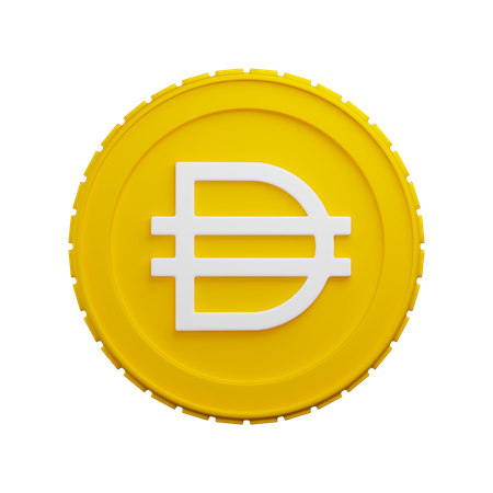 Cryptomonnaie  3D Icon